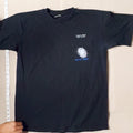 Cape May New Jersey Surf Trek Outer Space Graphic T-Shirt Black L