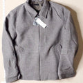 Uniqlo U Lemaire Houndstooth Zip Up Jacket Gray L NWT