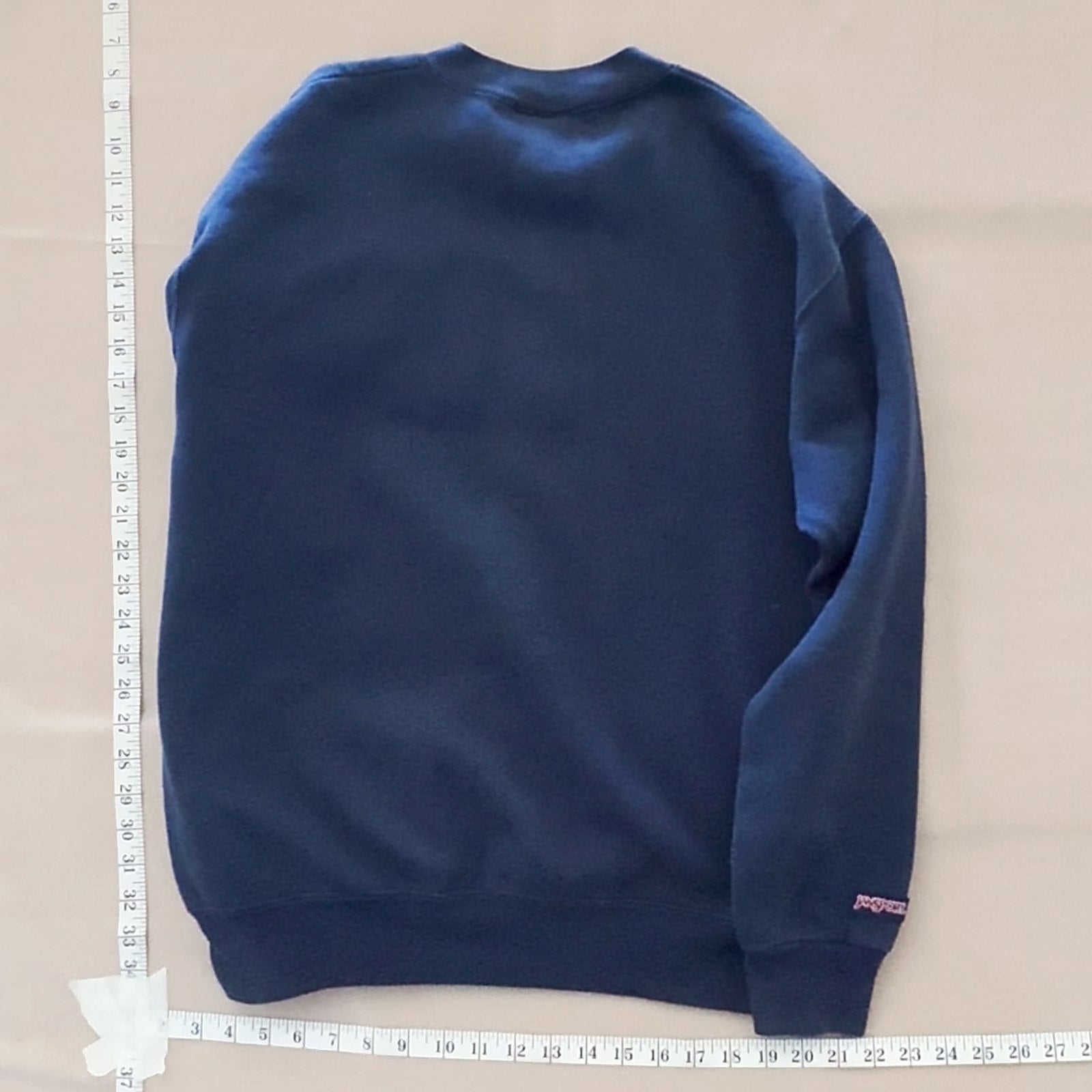 Vintage JanSport Caltech University Sweatshirt Navy Blue Made In USA Size M