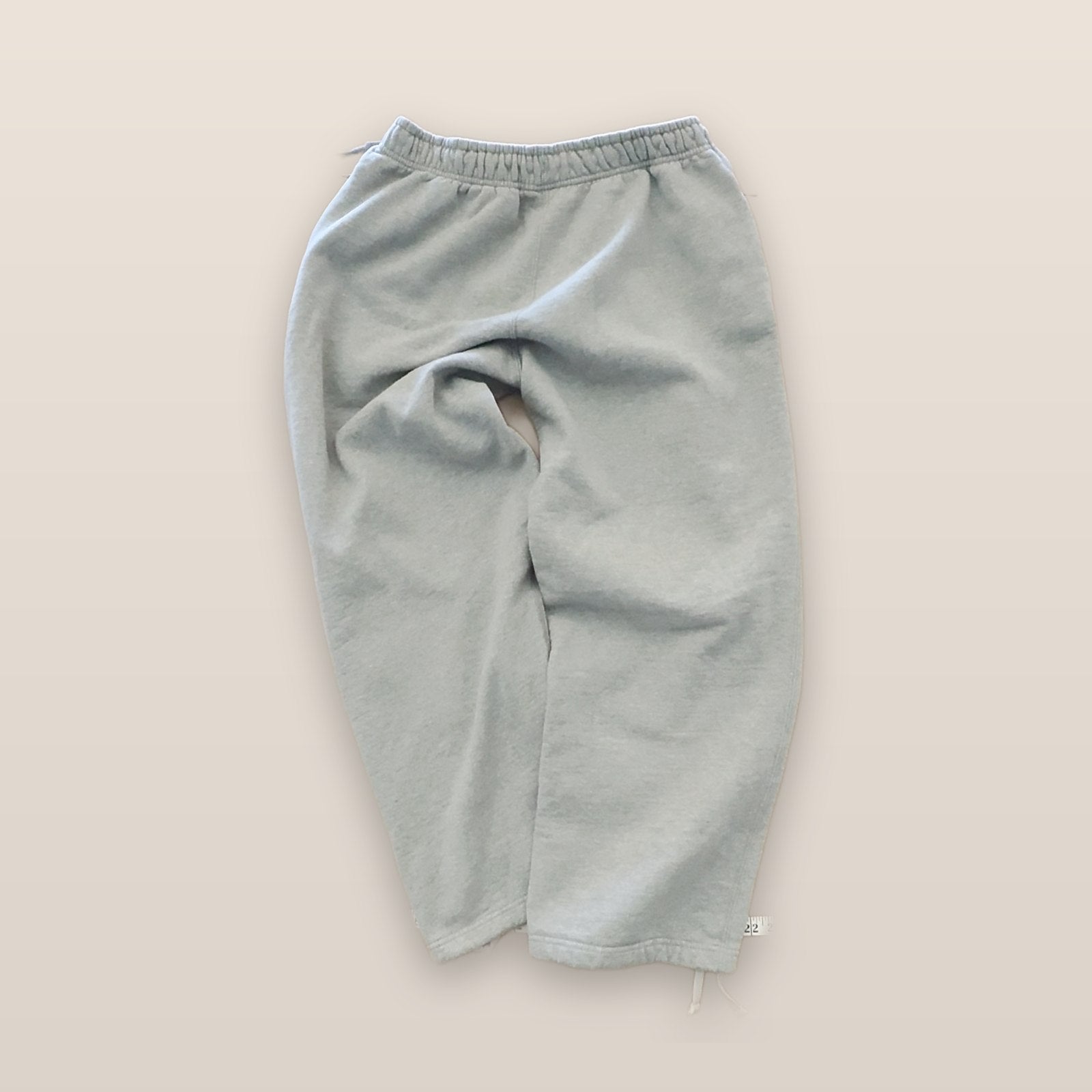 Nike Sweatpants Size Medium Gray Drawstring Waist Cinch Ankle Cuffs