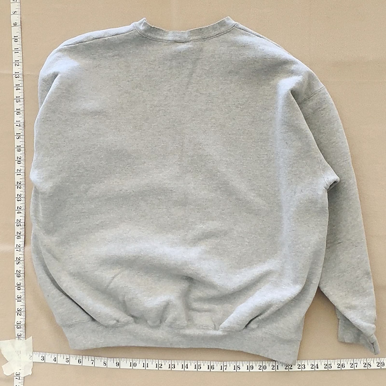 Vintage ESPN Logo Sweatshirt Grey Crewneck Pullover Long Sleeve