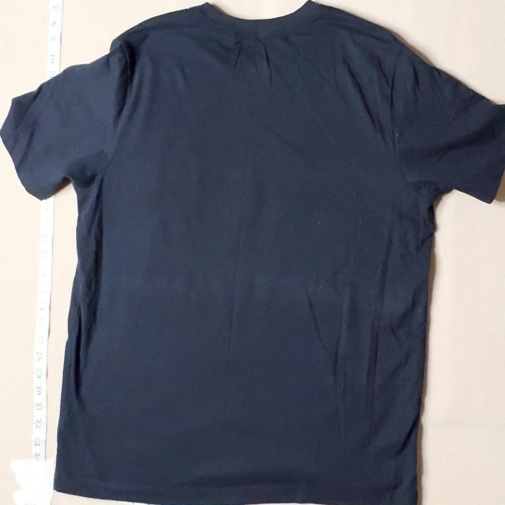Nike Just Do It Earth Globe Basketball Graphic T-Shirt Black Size L